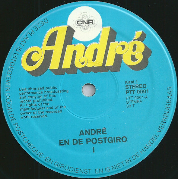 André van Duin : André En De Postgiro (LP, Comp, Promo)