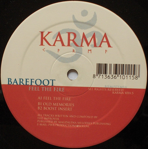 Barefoot : Feel The Fire (12")