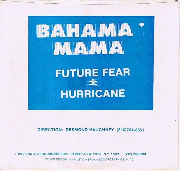 Bahama Mama : Future Fear (7", Single)
