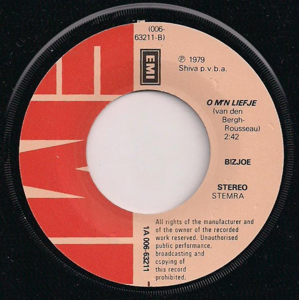 Bizjoe : Rijden (7", Single)