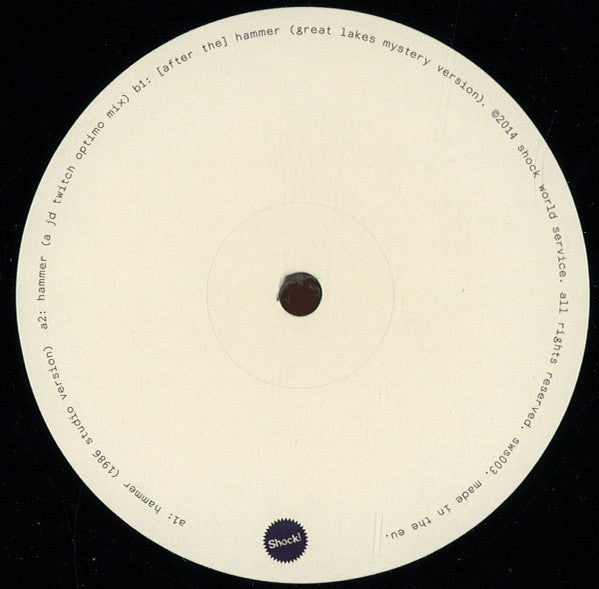 The SM Corporation : Hammer '86 (12", EP, Ltd, Num)