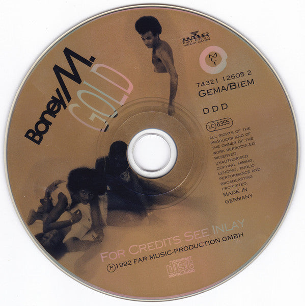 Boney M. : Gold - 20 Super Hits (CD, Comp)