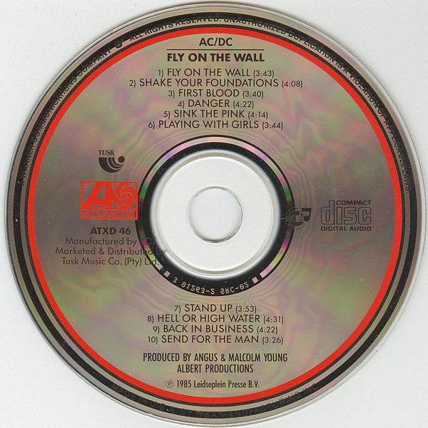 AC/DC : Fly On The Wall (CD, Album)