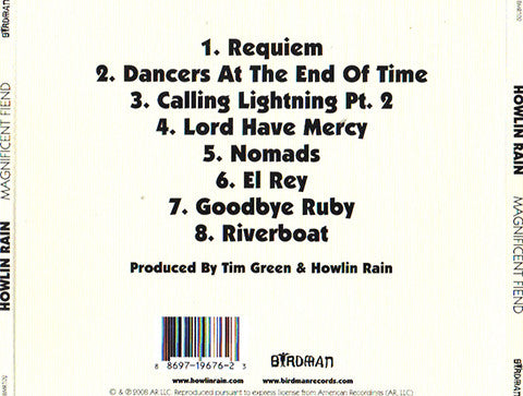 Howlin Rain : Magnificent Fiend (CD, Album)