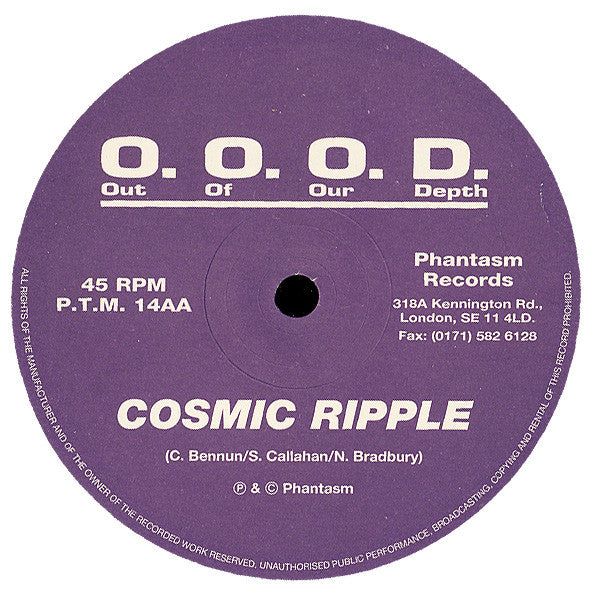 O.O.O.D. : Silence / Cosmic Ripple (12")