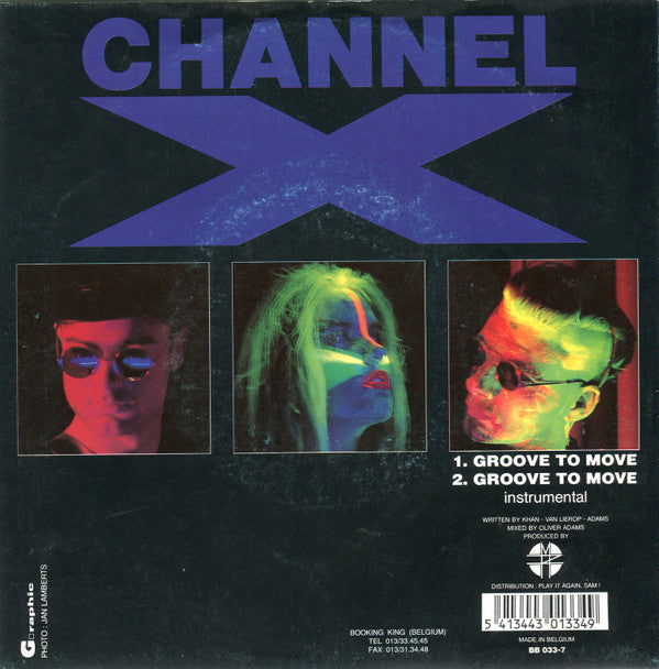 Channel X : Groove To Move (7")