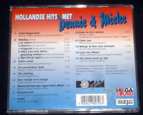 Dennie Christian & Mieke : Hollandse Hits Met Dennie & Mieke (CD, Album)