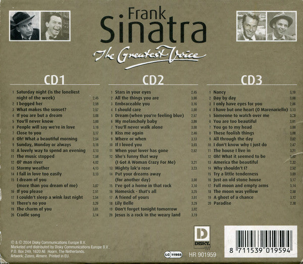 Frank Sinatra : The Complete Collection 1943-1952 (12xCD, Comp + Box, Comp)
