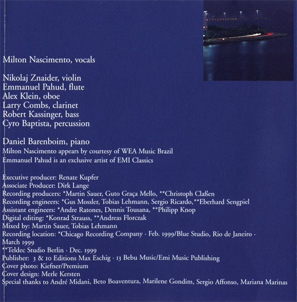 Daniel Barenboim : Brazilian Rhapsody (CD)