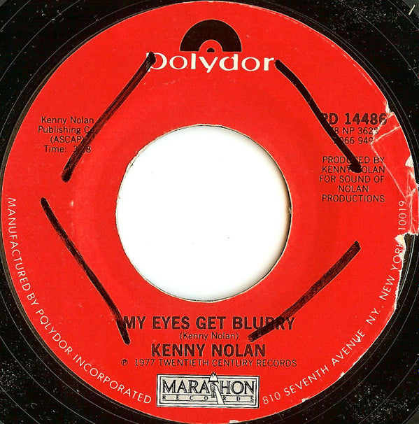 Kenny Nolan : A Song Between Us (7", Single, Styrene)