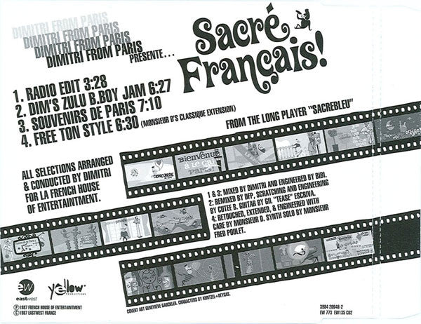 Dimitri From Paris : Sacré Français! (CD, Single, CD2)