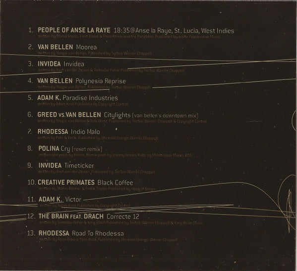 Various : The Indiana Cafe (CD, Comp, Mixed, Dig)