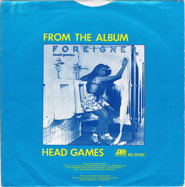 Foreigner : Love On The Telephone (7", Single)