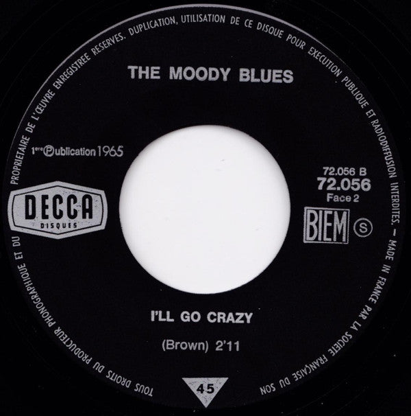 The Moody Blues : Bye Bye Bird (7")