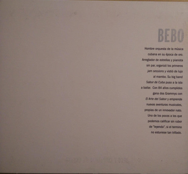 Bebo* & Cigala* : Lágrimas Negras (CD, Album, Dig)
