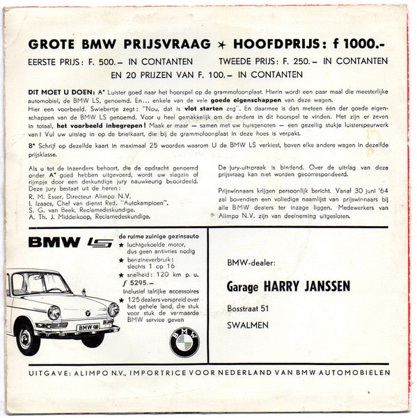 Swiebertje : Swiebertje Als Detective (7", Single)