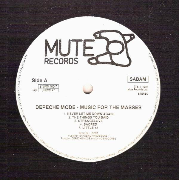 Depeche Mode : Music For The Masses (LP, Album)