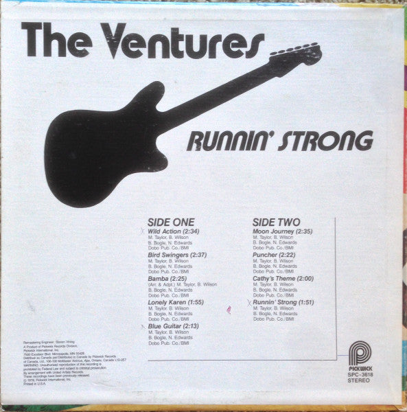 The Ventures : Runnin’ Strong (LP, Comp, RE)