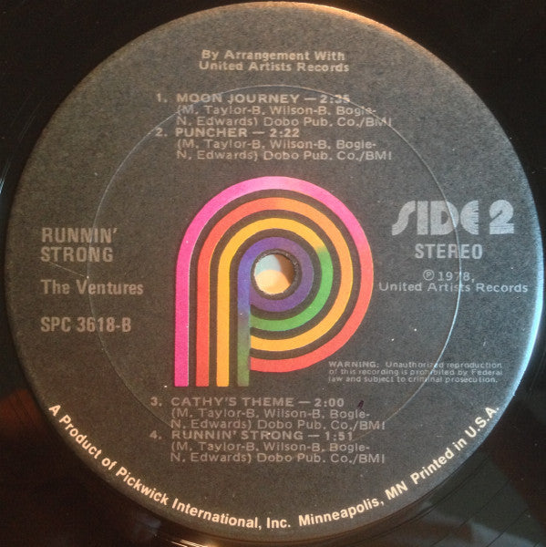 The Ventures : Runnin’ Strong (LP, Comp, RE)