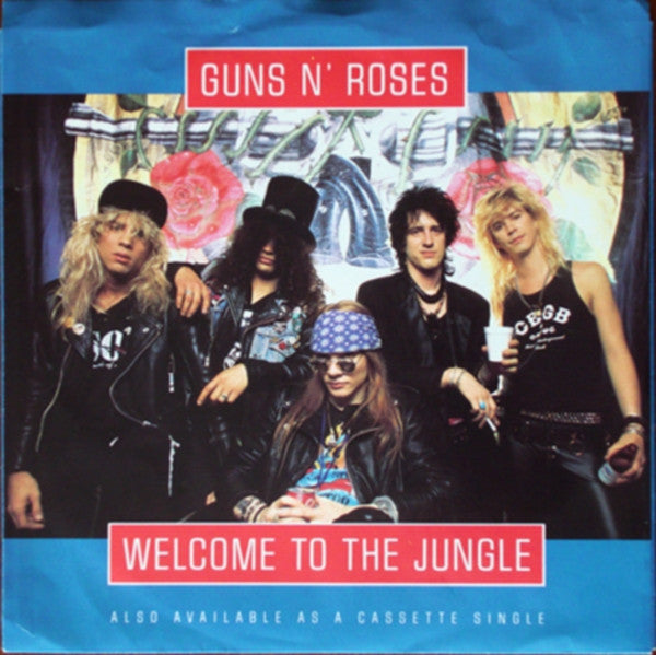 Guns N' Roses : Welcome To The Jungle (7", Single)