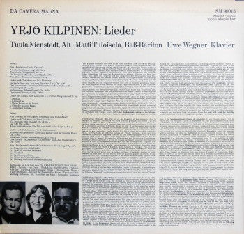 Yrjö Kilpinen : Lieder (LP)