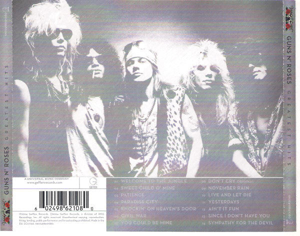 Guns N' Roses : Greatest Hits (CD, Comp, RP, EDC)