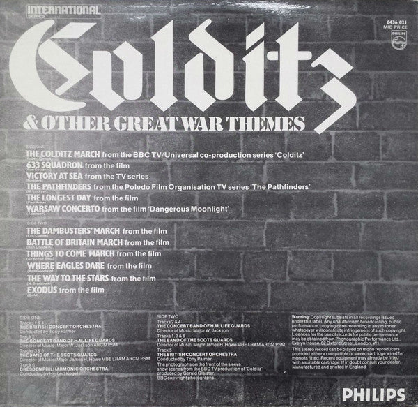 Various : Colditz & Other Great War Themes (LP, Comp)