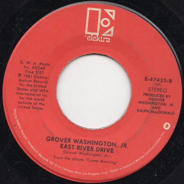 Grover Washington, Jr. : Jamming (7", Single, Spe)