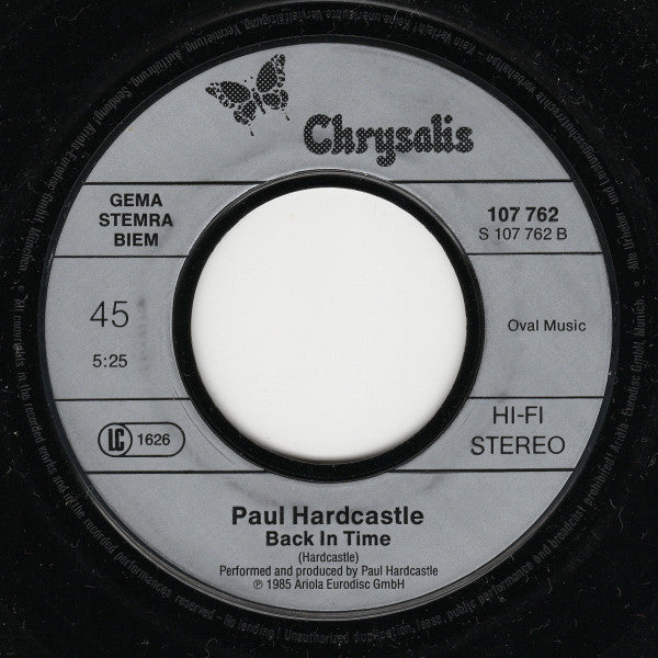 Paul Hardcastle : Just For Money (7", Single)