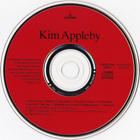 Kim Appleby : Kim Appleby (CD, Album)