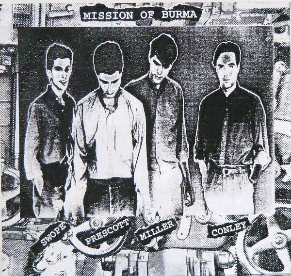 Mission Of Burma / Spore (2) : Active In The Yard (7", Ltd, Whi)