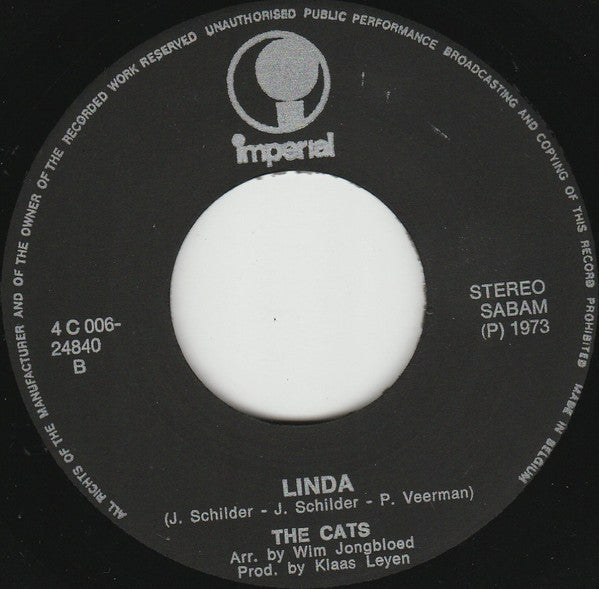 The Cats : Let's Go Together (7", Single)