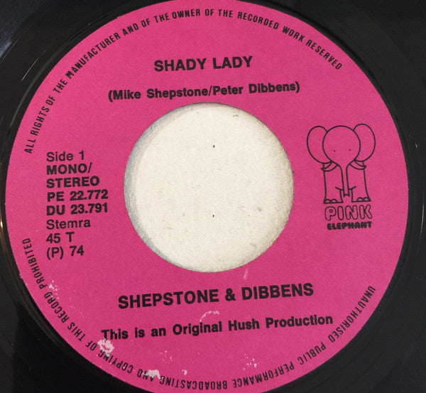 Shepstone & Dibbens : Shady Lady (7", Single)