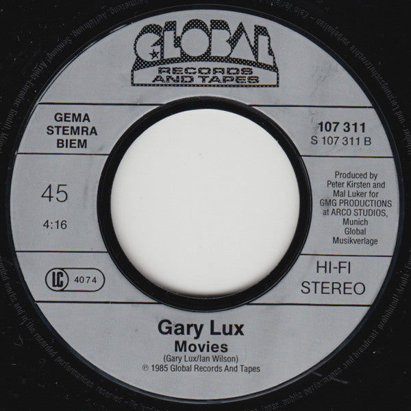 Gary Lux : Children Of The World (7")