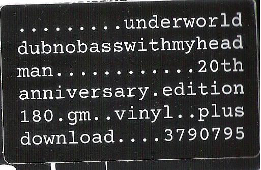 Underworld : Dubnobasswithmyheadman (2xLP, Album, RE, RM, 20t)