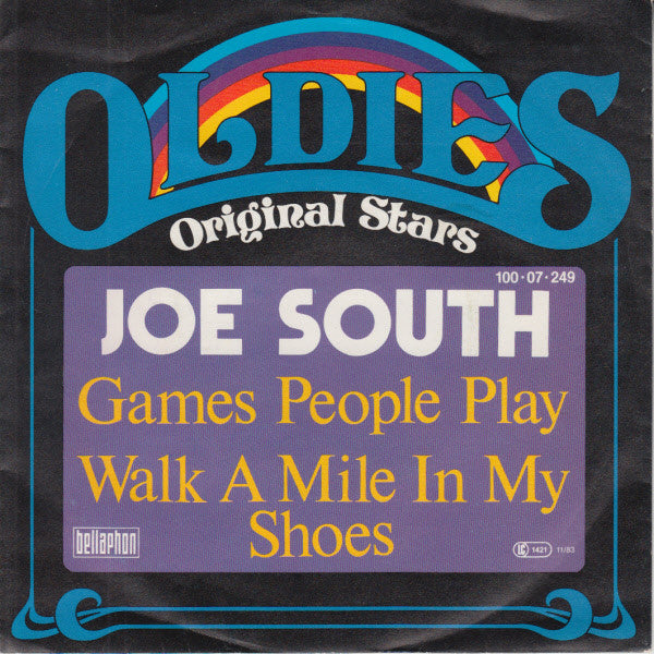 Joe South : Games People Play (7", Single, RE)