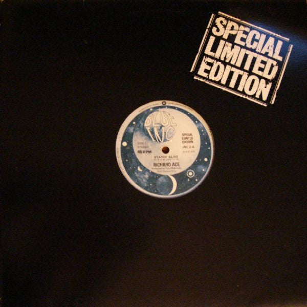 Richard Ace : Stayin' Alive / If I Can't Have You (12", Ltd)
