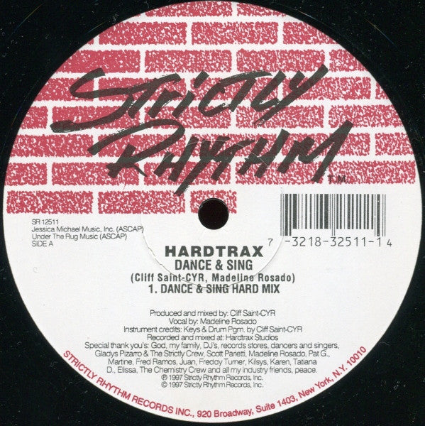 Hardtrax : Dance & Sing (12")