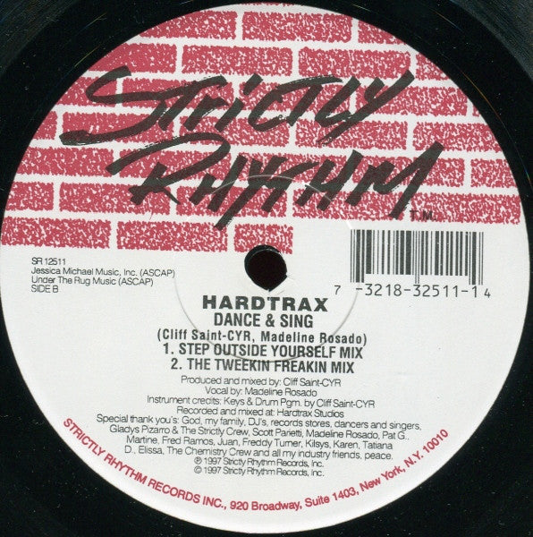 Hardtrax : Dance & Sing (12")