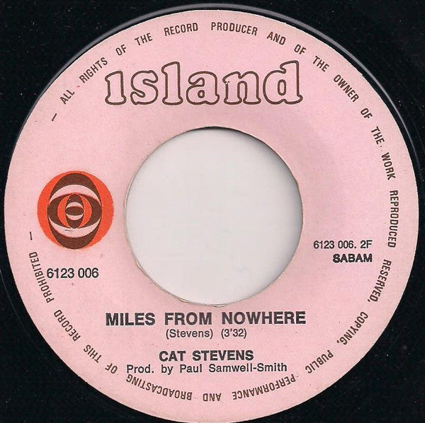 Cat Stevens : Tuesday's Dead (7", Single)