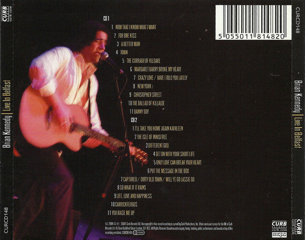 Brian Kennedy : Live In Belfast (2xCD, Album)