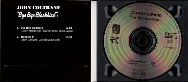 John Coltrane : Bye Bye Blackbird (CD, Album, RE, RM, Dig)