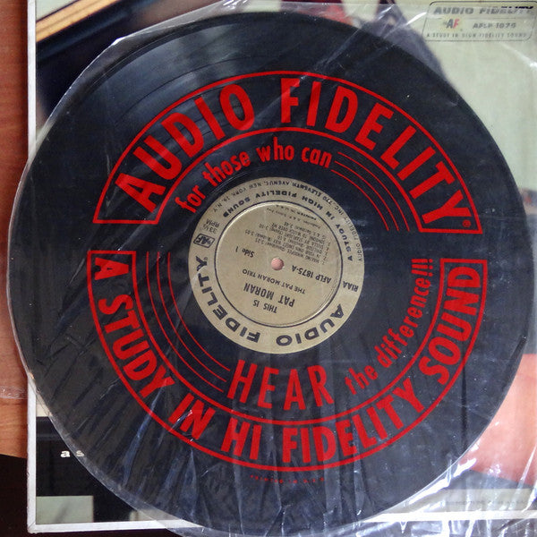 Pat Moran Trio : This Is Pat Moran (LP, Album, Mono)