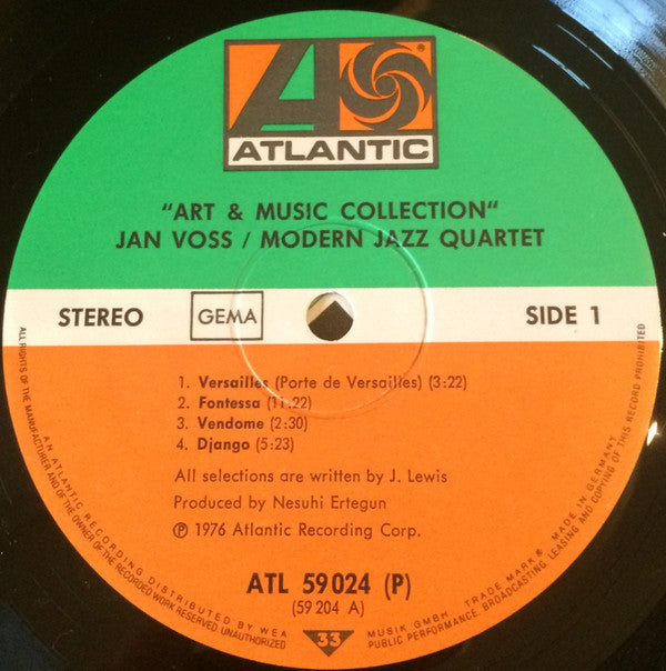 The Modern Jazz Quartet : Art & Music Collection (LP, Comp)