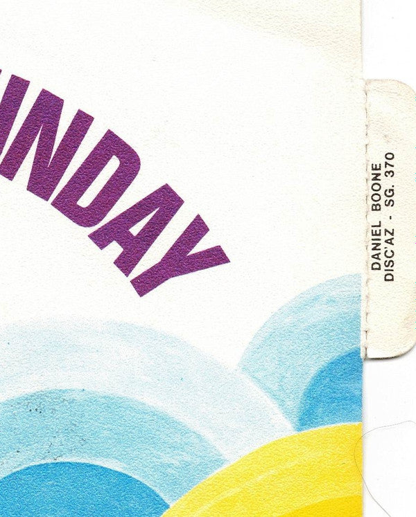 Daniel Boone : Beautiful Sunday (7", Single, Pap)