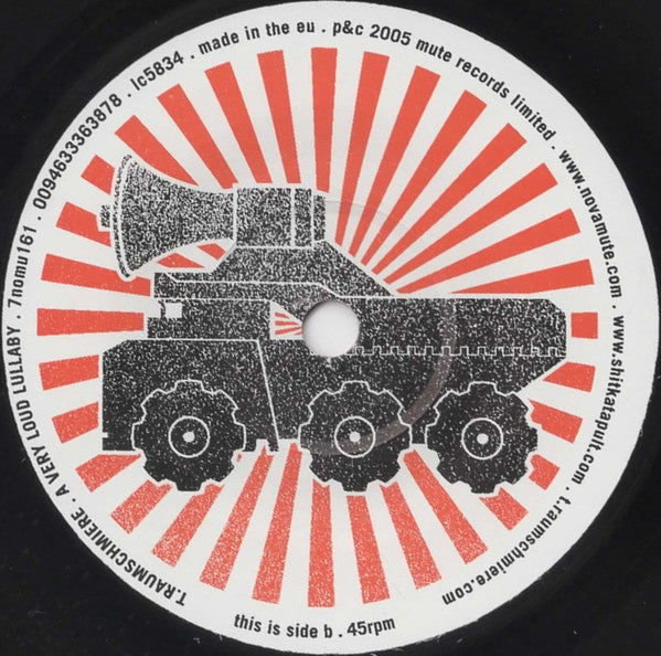 T.Raumschmiere Feat. Sandra Nasic : A Very Loud Lullaby (7", Single)