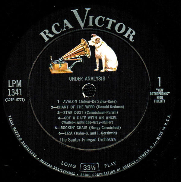 Sauter-Finegan Orchestra : Under Analysis (LP, Mono)