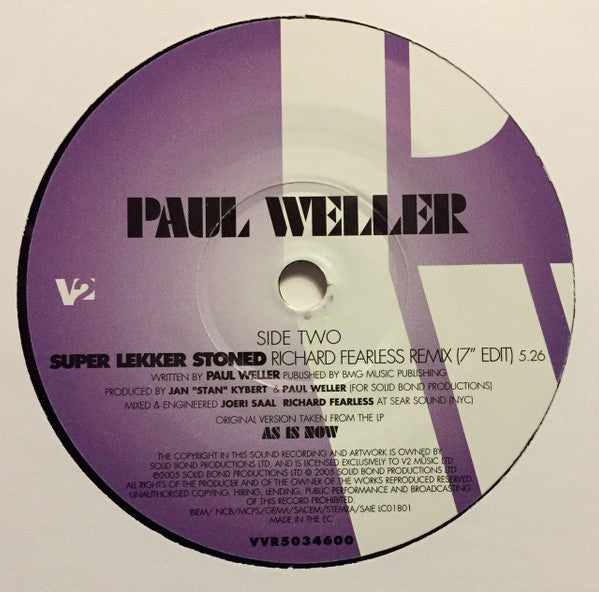 Paul Weller : Here's The Good News (7", 2/2)