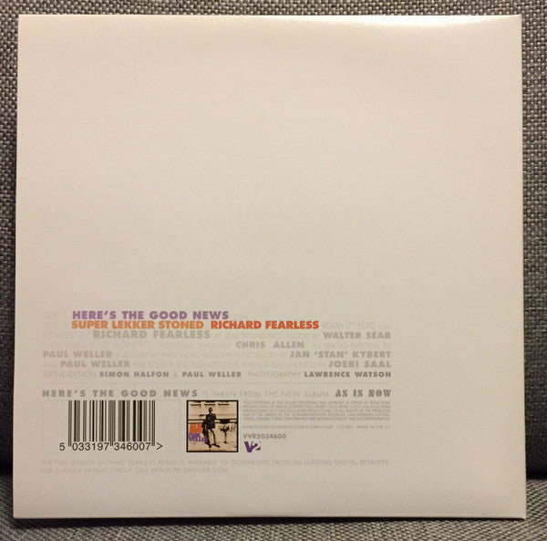Paul Weller : Here's The Good News (7", 2/2)