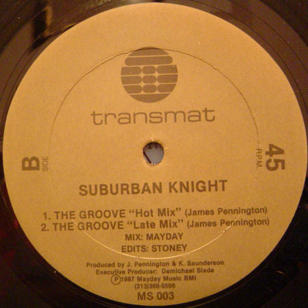 Suburban Knight : The Groove (12")